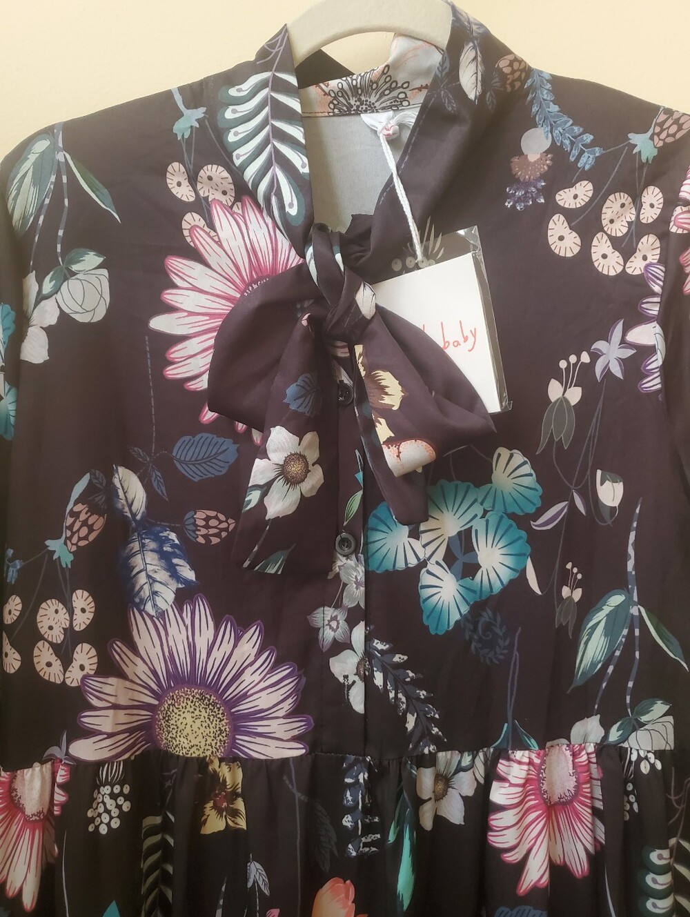 2/$20 cindybaby Long Sleeve Floral Maxi - Picture 7 of 10